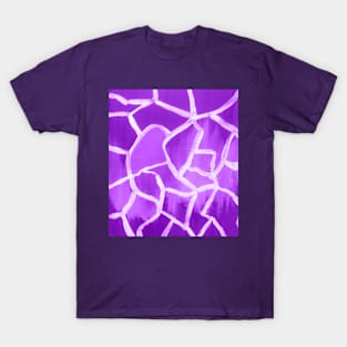 Abstract purple art print T-Shirt